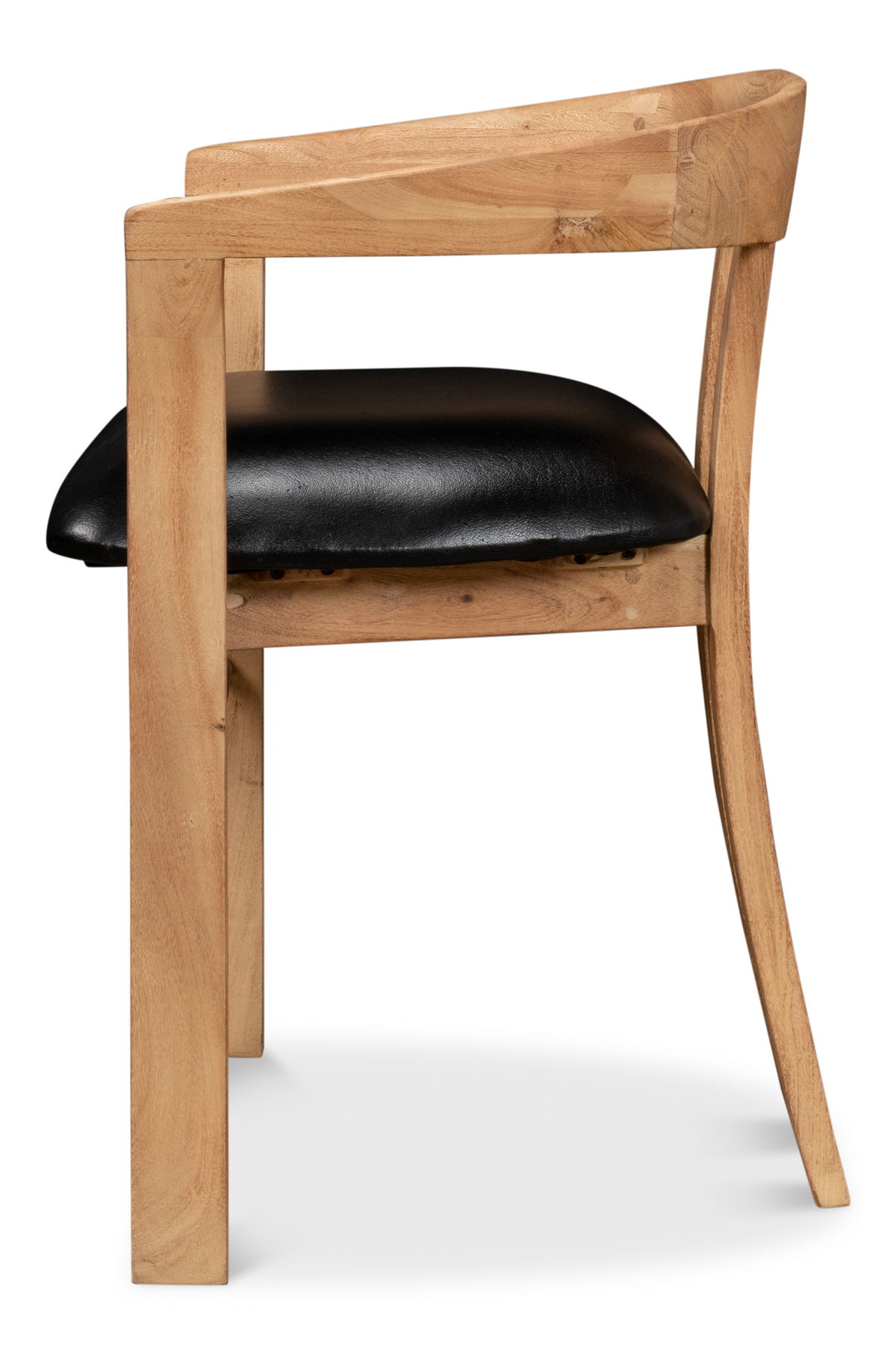 Rift Dining Chair, by Sarreid, 1'7" length x 1'11" width x 2'5" height View 9