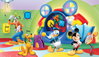 Mickey & Friends - Clubhouse Capers Chair Rail Wall Mural, Wallpaper by York Wall, 1'6" length x 1'6" width x 0.02" depth thumbnail