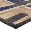 Zoe Bios By Jaipur Living Balsa HNC03 Handmade Abstract Tan and Blue Area Rug (9'x12') thumbnail 0