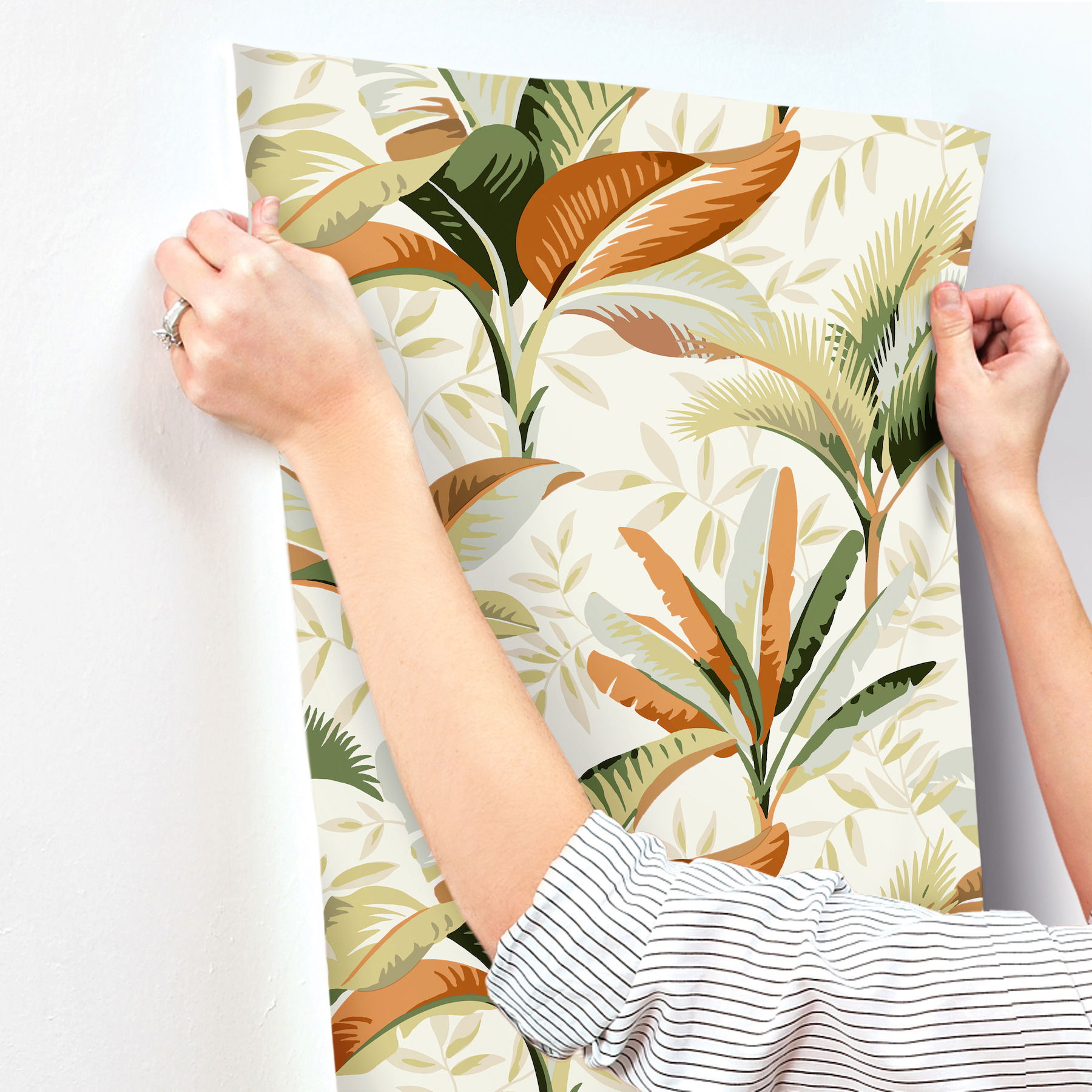 Summerhouse Sienna Wallpaper large image 