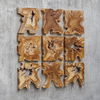 Talia Wood Wall Decor Set/9 thumbnail 3