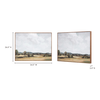 Vast Country Framed Painting, by Moe's Home, 34" width x 26" height x 2" depth thumbnail 10