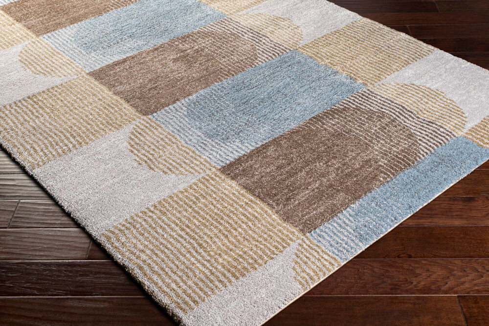 Portofino Machine Woven Rug, by Surya, 10'0.08" length x 7'10.49" width