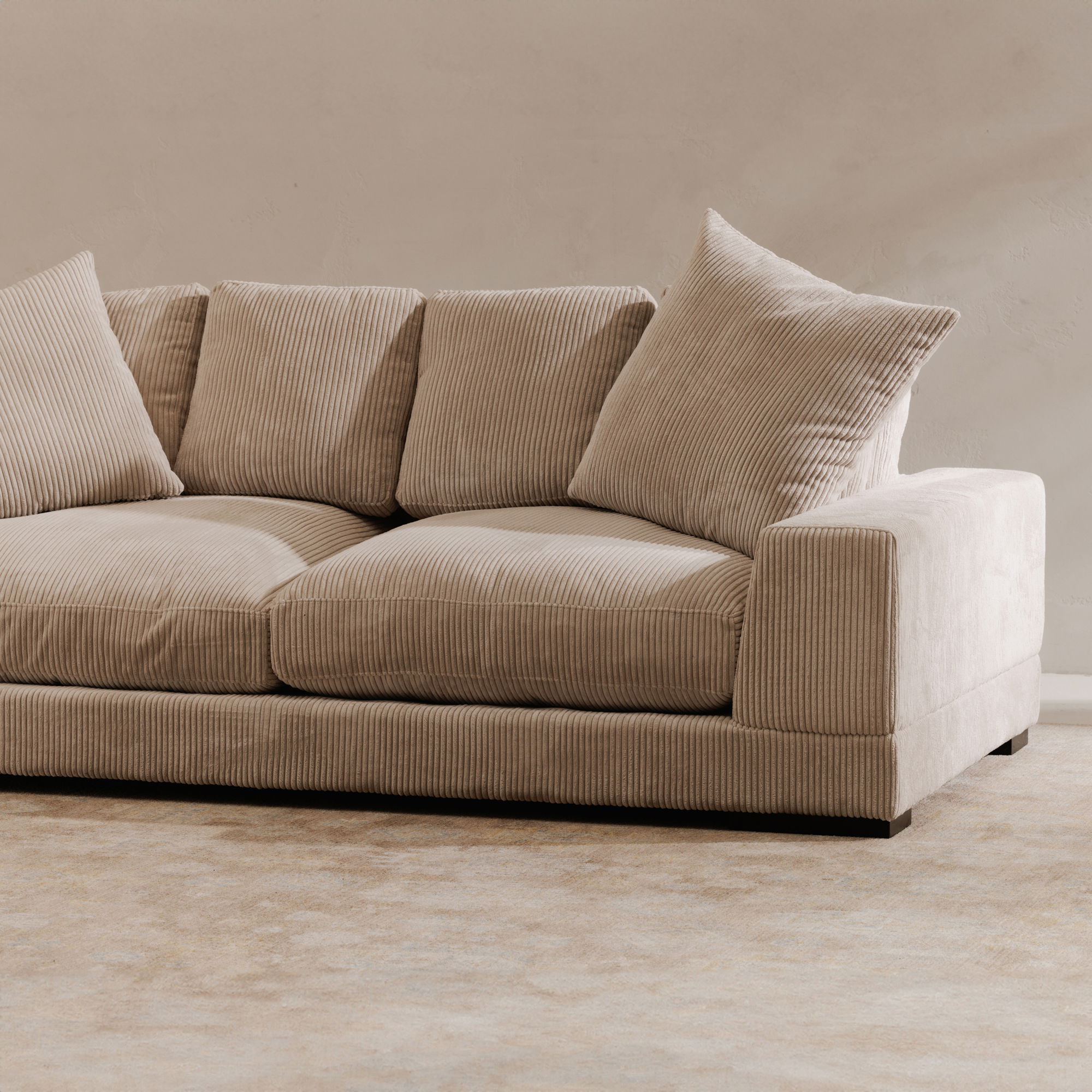 Plunge Sofa Cappuccino large image 
