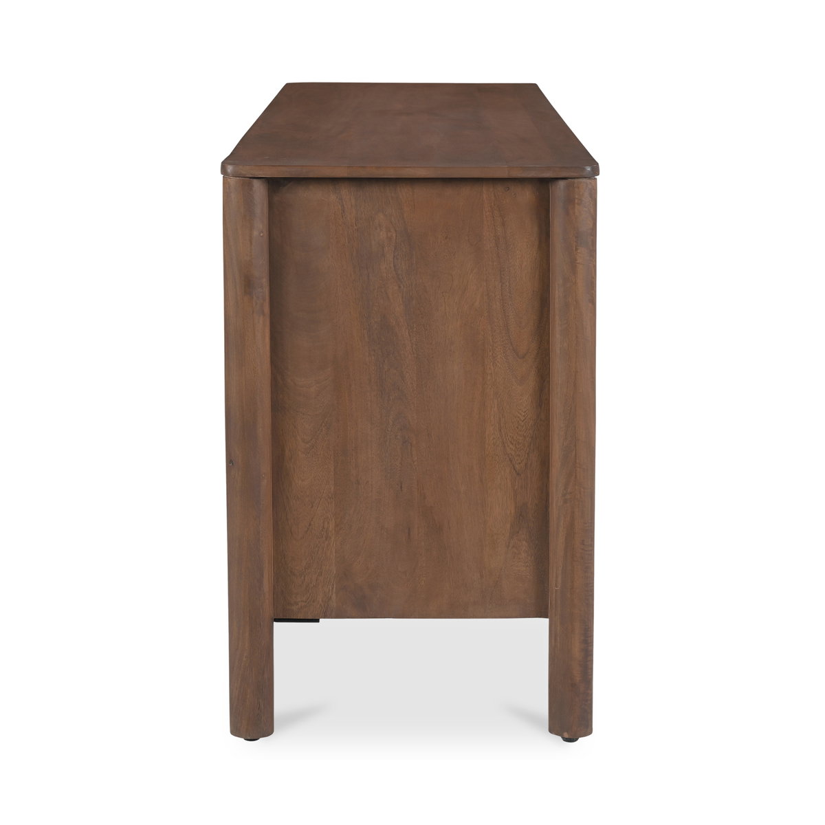 Wiley 4 Door Sideboard Vintage Brown, Cabinets & Sideboard by Moe's Home, 67.75" width x 30" height x 19" depth View 5