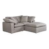 Terra Condo Nook Modular Sectional Light Grey thumbnail 1