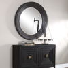 Frazier Round Industrial Mirror, by Uttermost, 40" width x 40" height x 2.95" depth thumbnail 5
