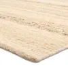 Jaipur Living Sollus LEO10 Handmade Stripes Tan and Taupe Area Rug (5'x8') thumbnail 1