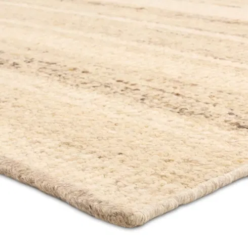 Jaipur Living Sollus LEO10 Handmade Stripes Tan and Taupe Area Rug (5