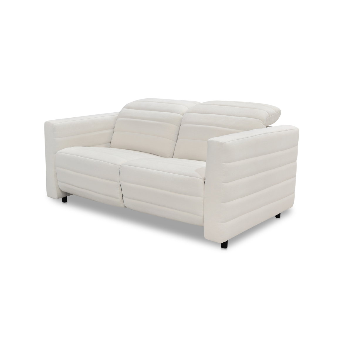 Juno Power Recliner Sofa Off White, Sofas & Sectional by Moe's Home, 65" width x 31.5" height x 42" depth View 3