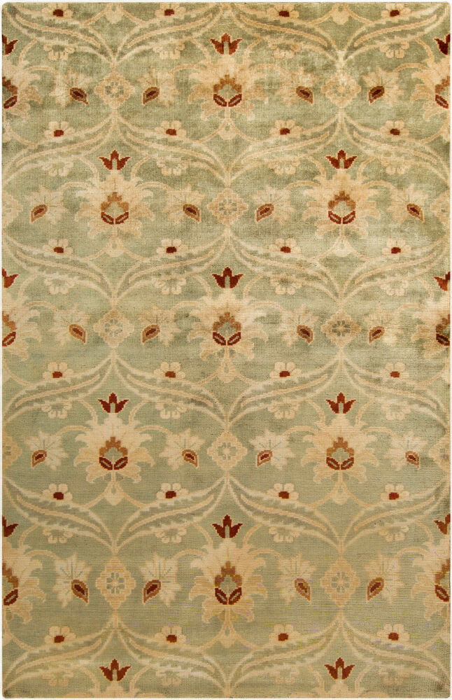 Ainsley Handmade Rug, by Surya, 8'6" length x 5'6" width
