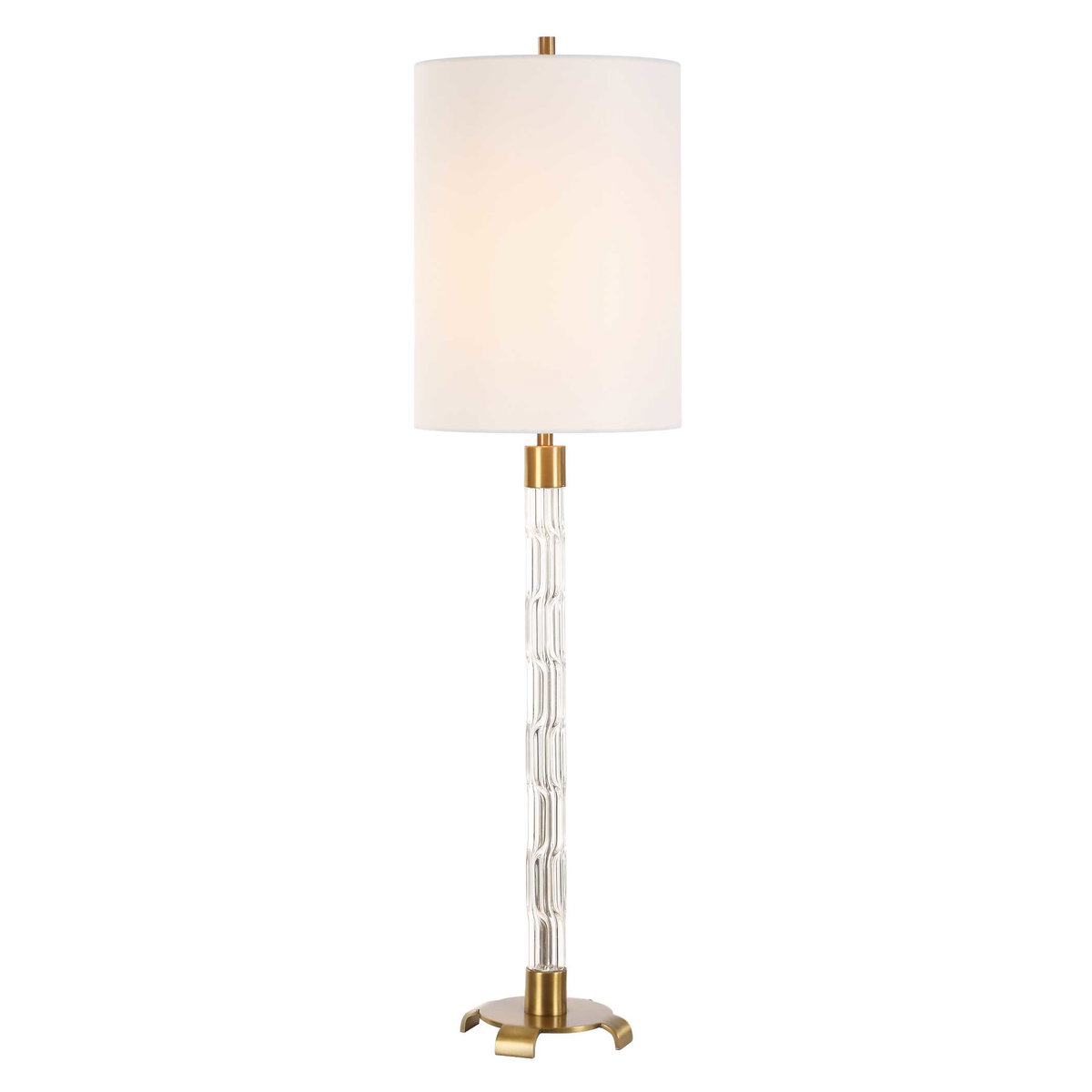 York Crystal Buffet Lamp, by Uttermost, 10" width x 36.75" height x 10" depth View 6