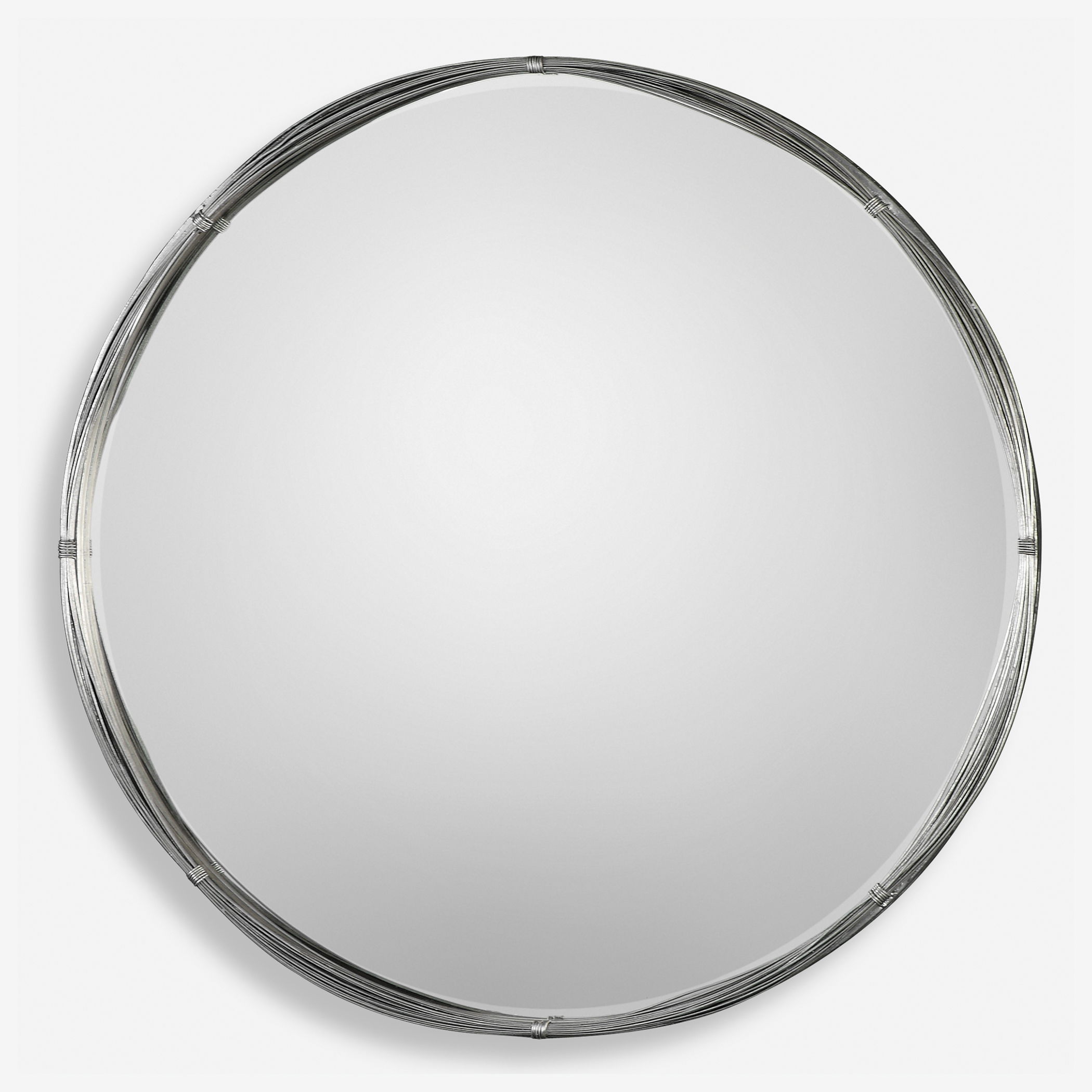 Ohmer Round Metal Coils Mirror large image 