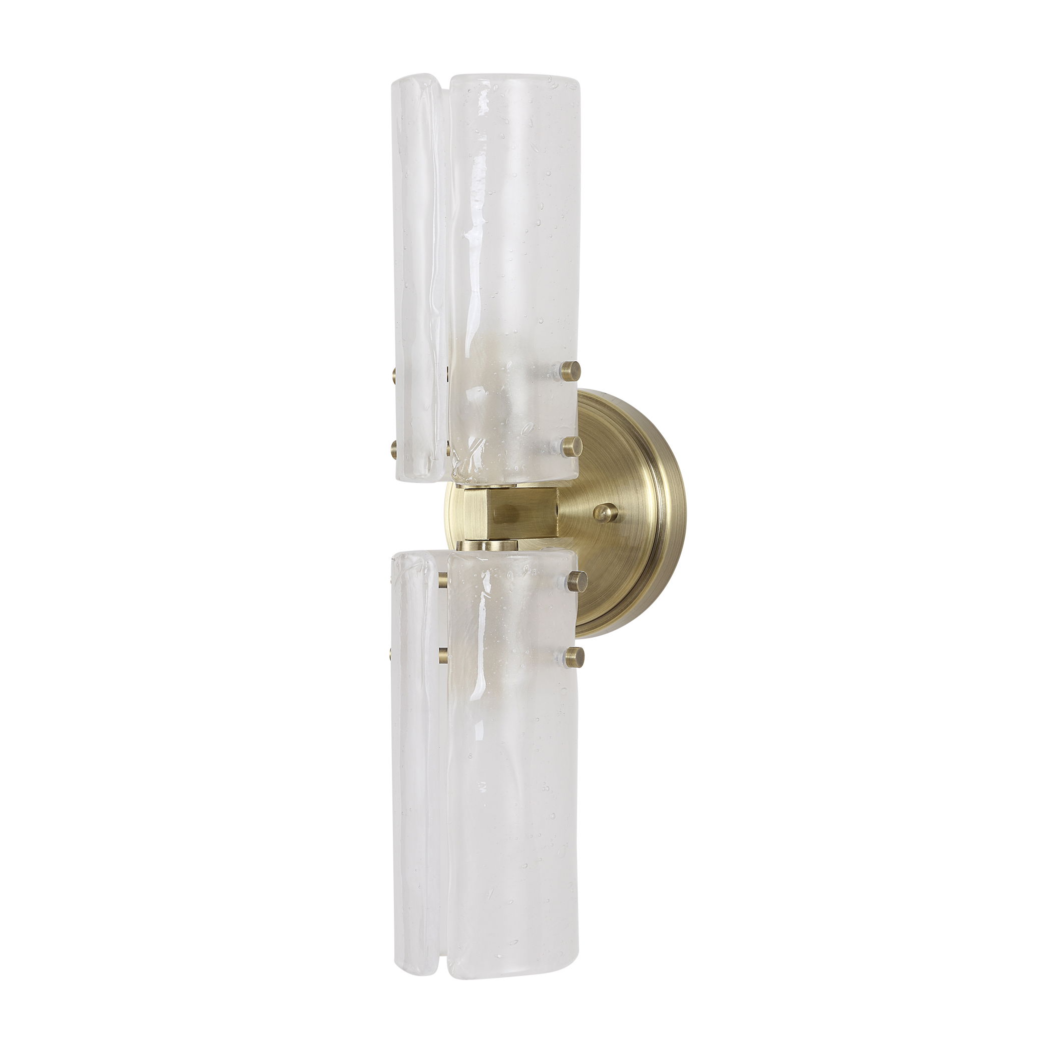 Mistie 2 Light Glass Sconce large image 