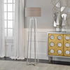 Keokee Polished Nickel Floor Lamp thumbnail 3