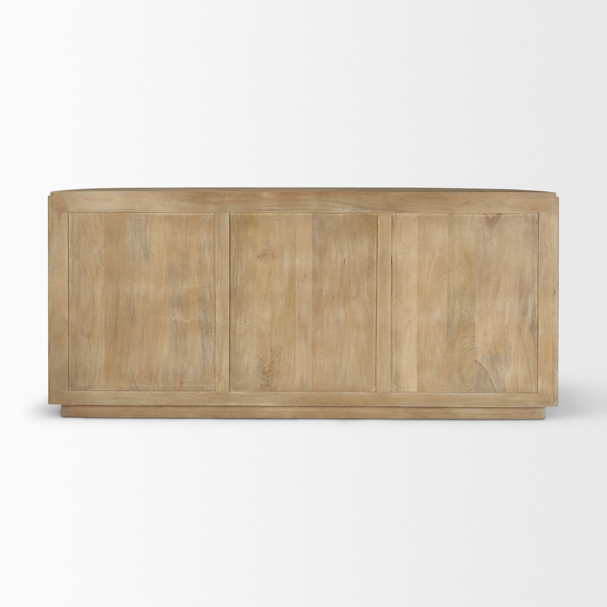 Terra Light Brown Wood Fluted Sideboard, Sideboards & Buffet by Mercana, 72" length x 19" width x 32" height View 8