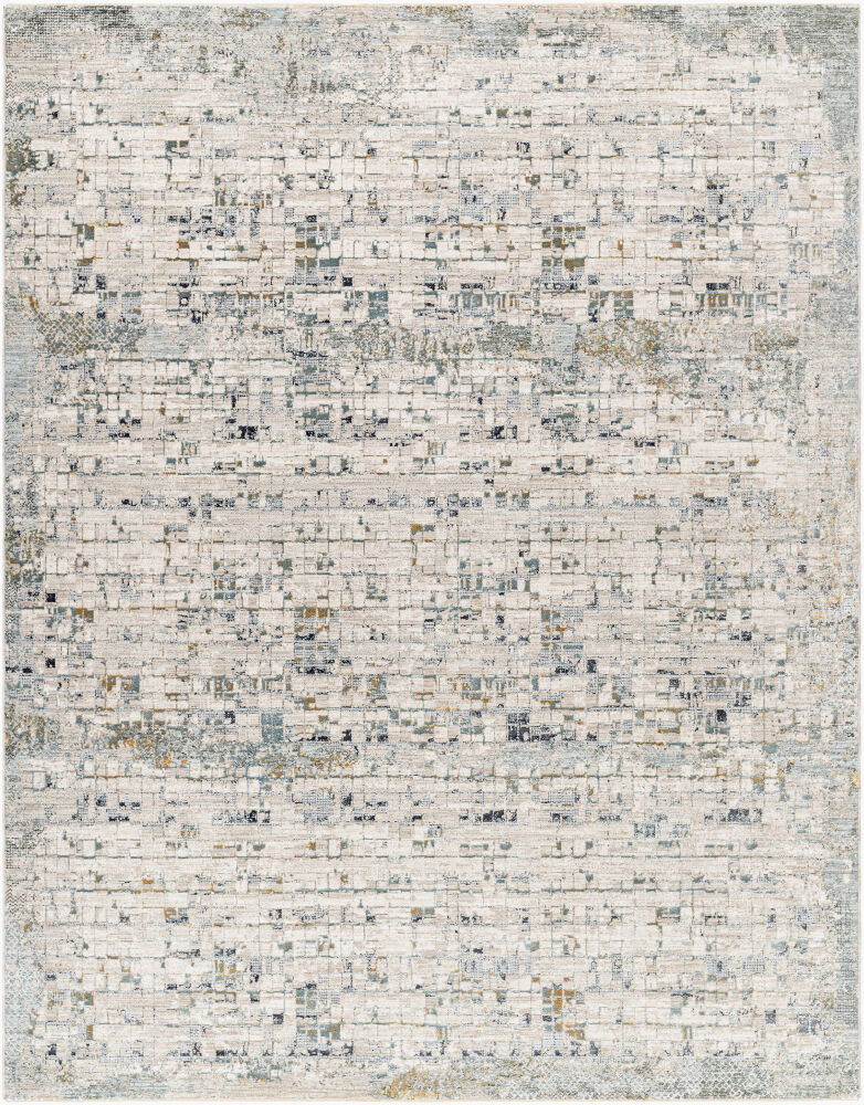Dresden Machine Woven Rug, by Surya, 9'6.17" length x 6'6.74" width