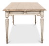 Elise Dining Table, by Sarreid, 3'1" length x 6'7" width x 2'6" height thumbnail 9