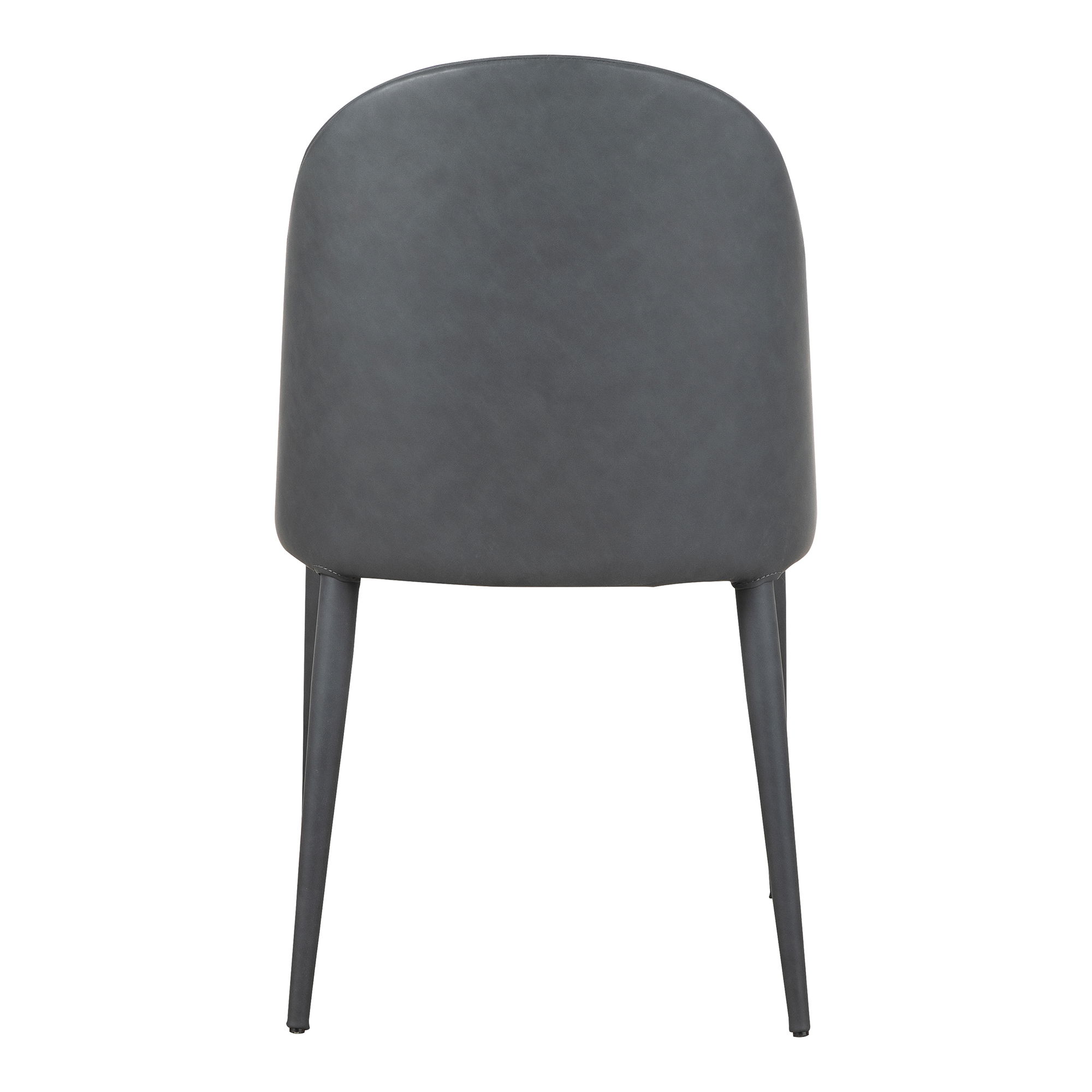 Burton Dining Chair Black Fade Vegan Leather - Set Of Two large image 