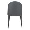 Burton Dining Chair Black Fade Vegan Leather - Set Of Two thumbnail 6