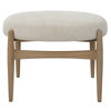 Acrobat Off-White Small Bench, Benche by Uttermost, 24.5" width x 19" height x 19.5" depth thumbnail 1