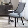 Janis Ebony Accent Chair thumbnail 1