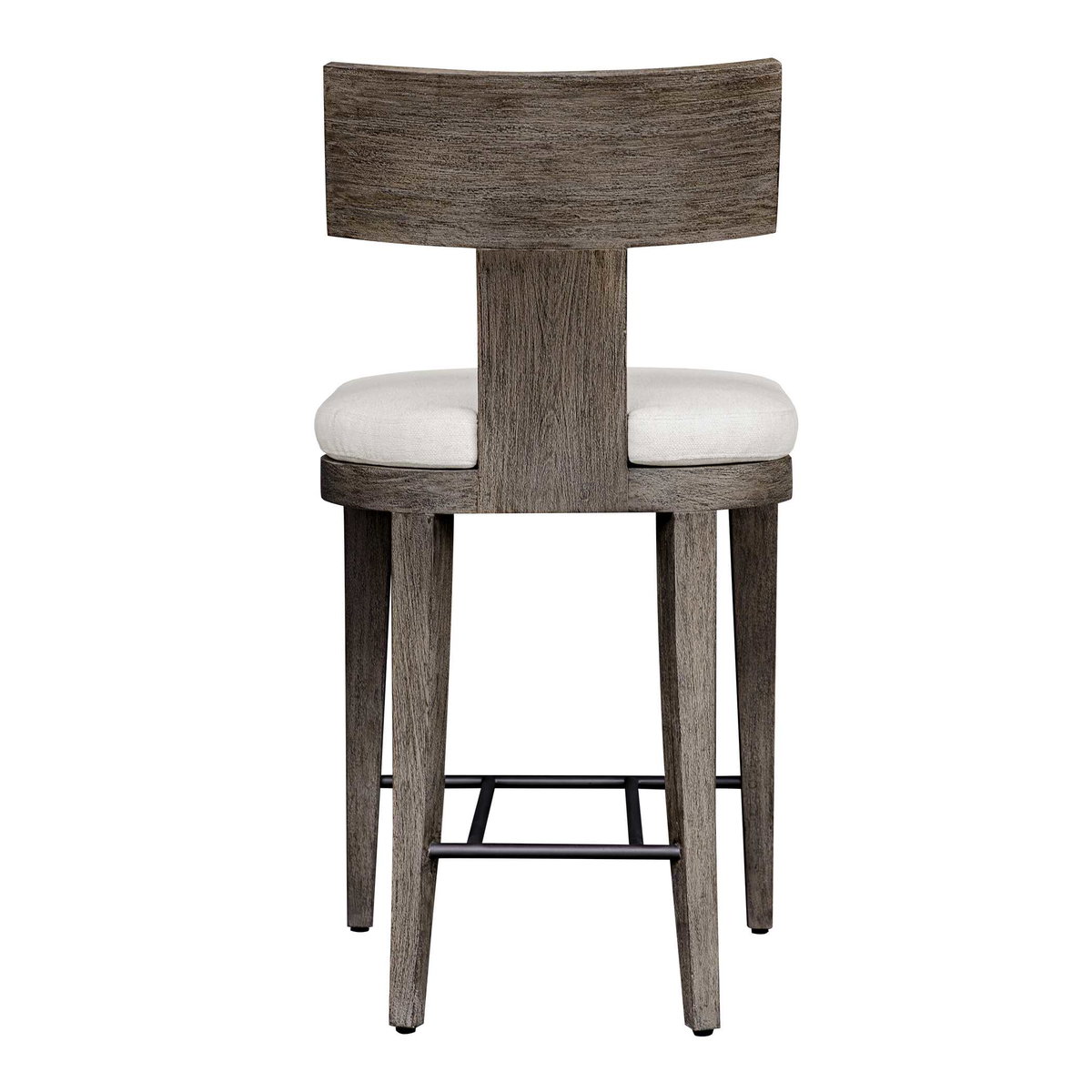 Cellini Outdoor Counter Stool, Outdoor Stool by Uttermost, 1'8" width x 3'3.5" height x 1'11.25" depth View 5