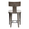 Cellini Outdoor Counter Stool, Outdoor Stool by Uttermost, 1'8" width x 3'3.5" height x 1'11.25" depth thumbnail 5