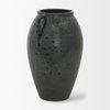 Kora Medium Dark Metallic Double Ear Vase, by Mercana, 7.48" length x 7.48" width x 11.22" height thumbnail 6