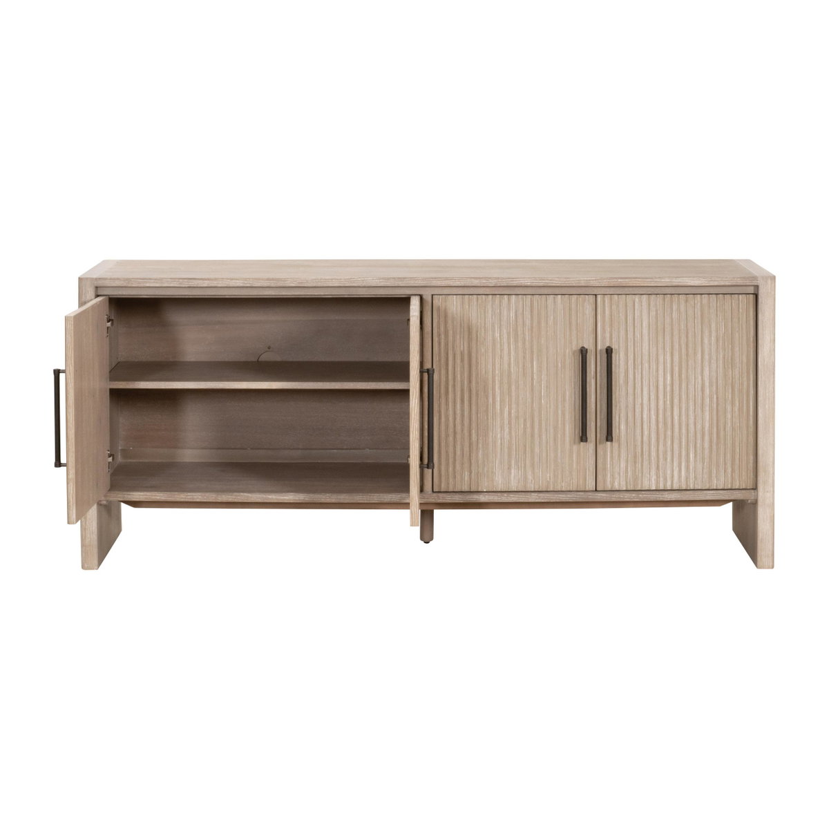 Halloway Media Sideboard, Cabinets & Sideboard by Essentials for Living, 74" width x 32" height x 18.5" depth View 3