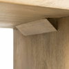 Aida Backless 30in Seat Bar Stool | Light Brown, Counter & Bar Stool by Mercana, 18.5" length x 14" width x 30" height thumbnail 9