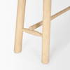 Sekou Light Brown Wooden Craftsman Console Table, by Mercana, 66" length x 16" width x 30.75" height thumbnail 9