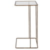 Cadmus Gold Accent Table, Side & End Table by Uttermost, 12" width x 24" height x 12" depth thumbnail 5