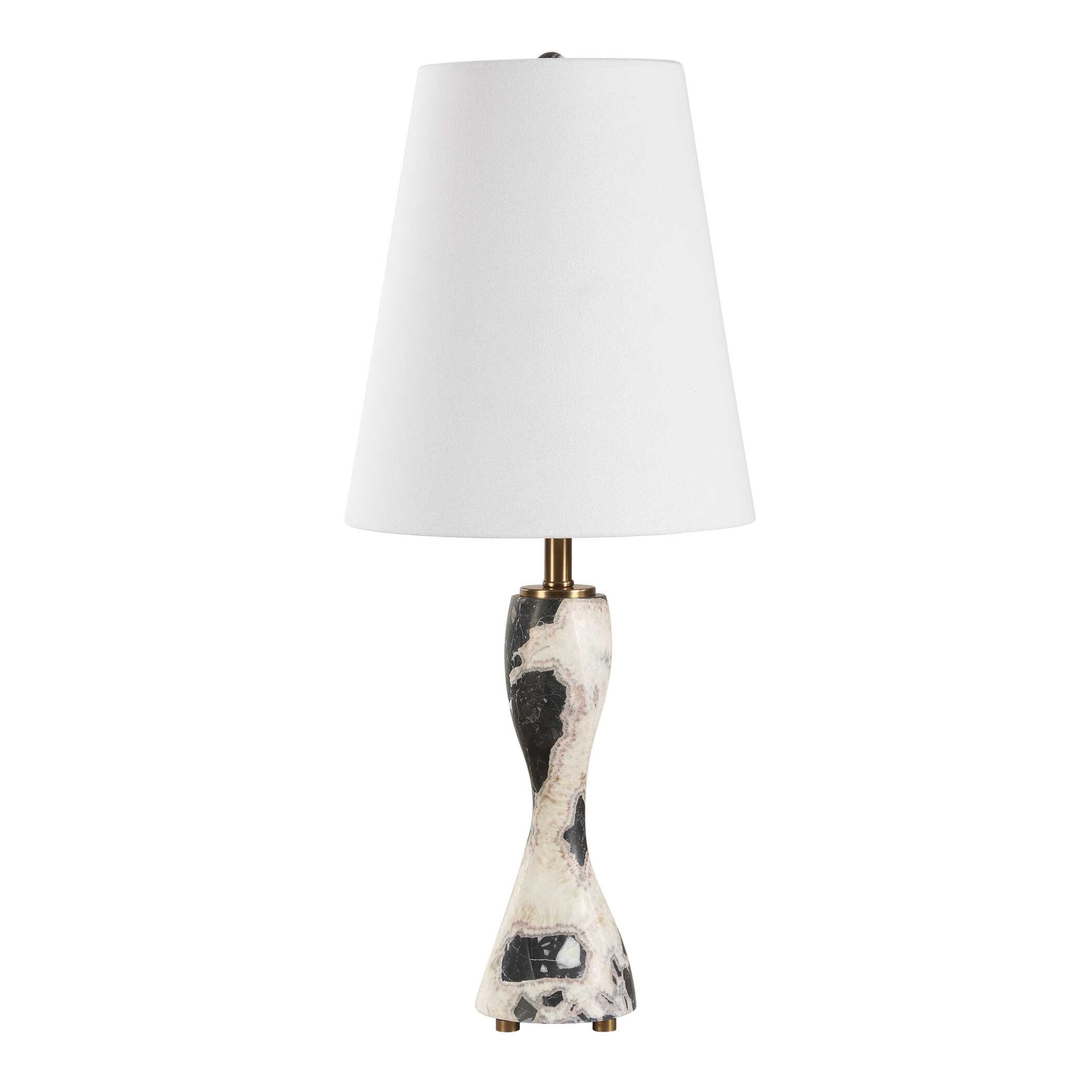 Marcela Panda Marble Buffet Lamp large image 