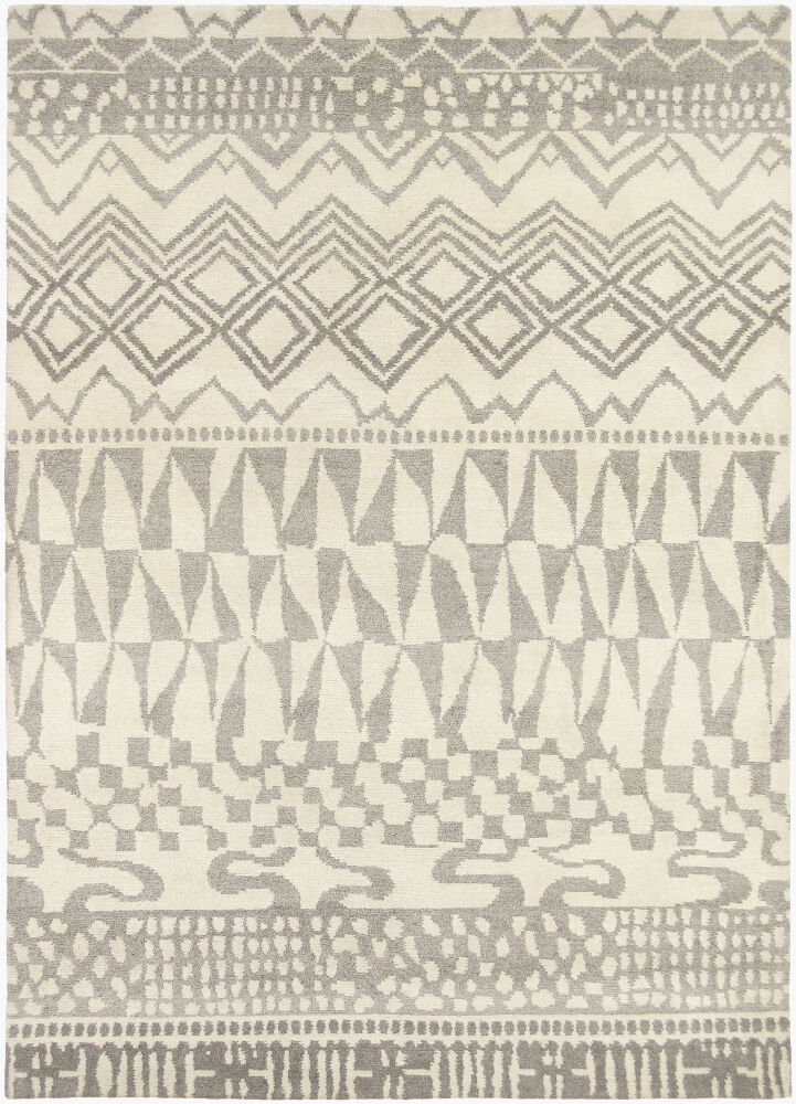 Kyah Handmade Rug, by Surya, 6'7" length x 4'7" width
