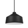 Holgate 1 Light Black Pendant, by Uttermost, 1'2" width x 10" height x 1'2" diameter x 1'2" depth thumbnail 3