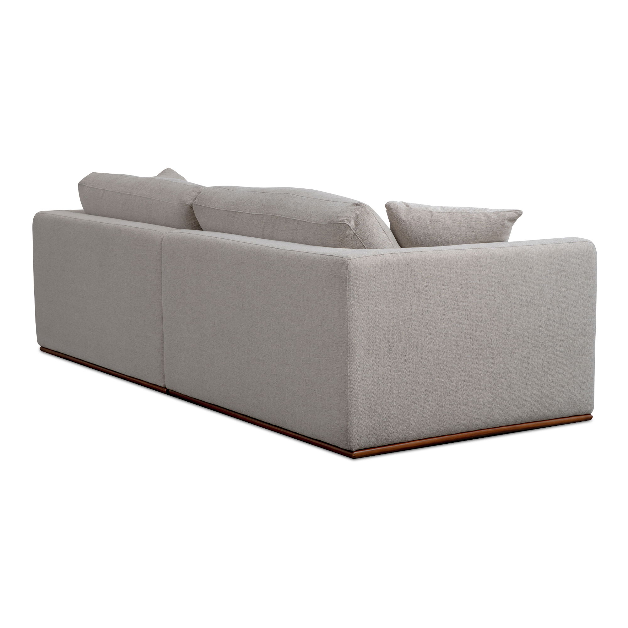 Rue Nook Modular Sectional Flecked Grey large image 