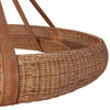 Pampas Rattan Halo Chandelier, by Woven, 20.25" height x 42" diameter thumbnail 2