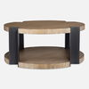 Loana Industrial Coffee Table thumbnail 1