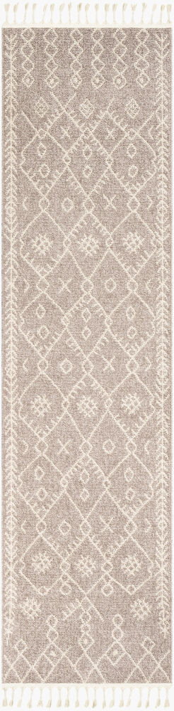 Restoration Machine Woven Rug, by Surya, 10'0.08" length x 2'7.5" width