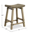 Everglade Sea Grass Counter Stool thumbnail 2