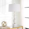 Regalia White Marble Table Lamp thumbnail 3