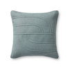 Loloi Lt. Blue Pillow, Decorative Pillow, 20" length x 20" width thumbnail 1