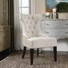 Arlette Tufted Wing Chair thumbnail 1