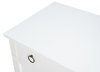 Center Media Base  Cortina White, by Sarreid, 1'8" length x 5'2" width x 3'1" height thumbnail 9
