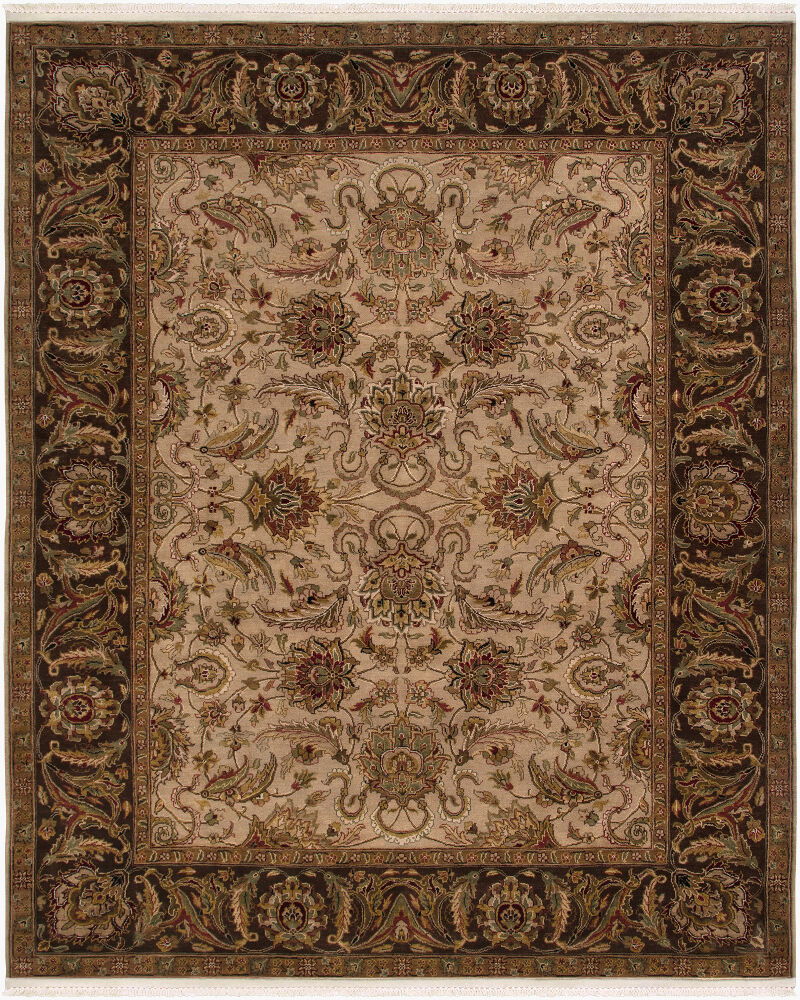 Dinar Handmade Rug, by Surya, 9' length x 6' width