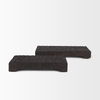 Shira Reclaimed Dark Brown Wooden Riser (Set of 2) thumbnail 1