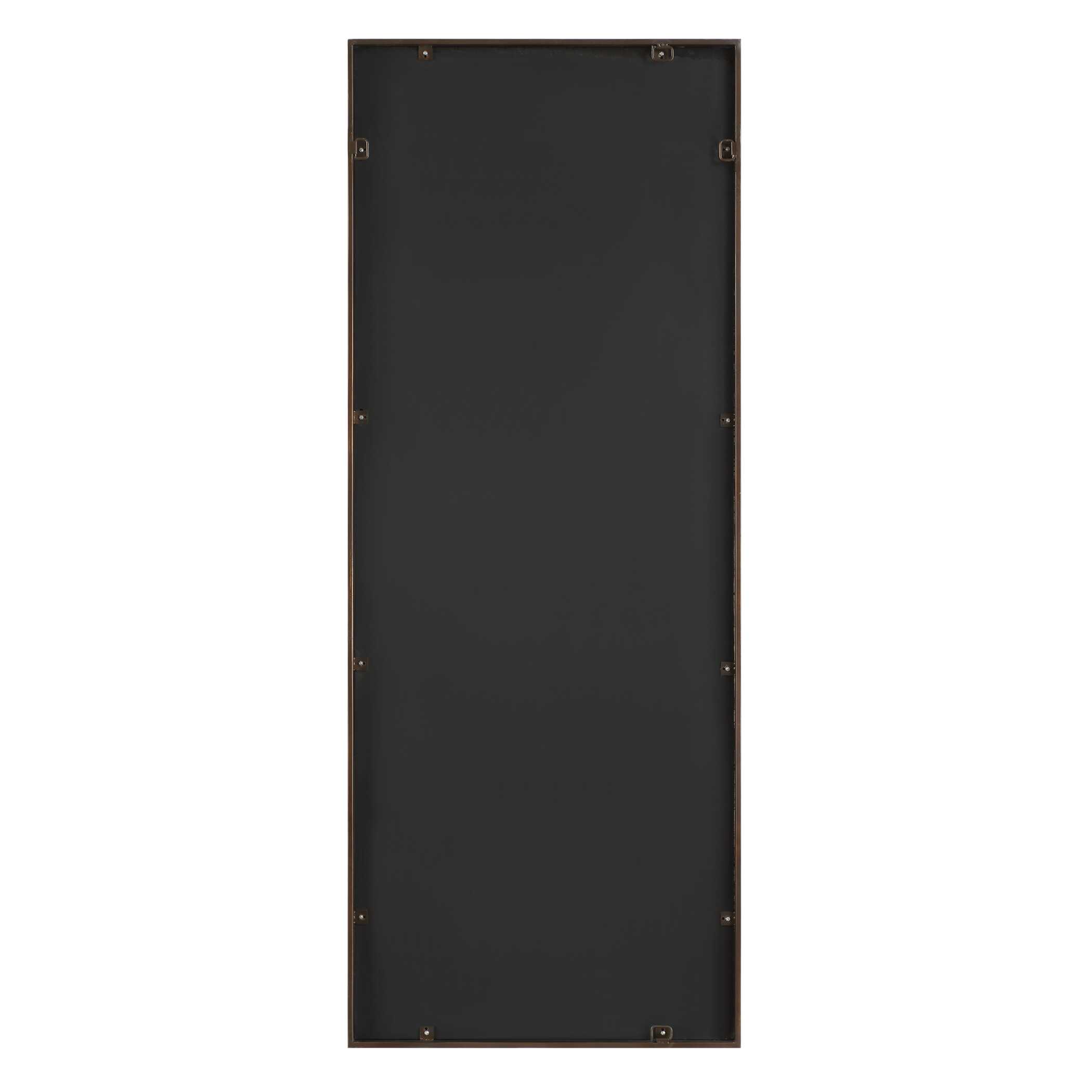 Patterson Bronze Dressing Mirror, by Uttermost, 28" width x 72" height x 2" depth View 8