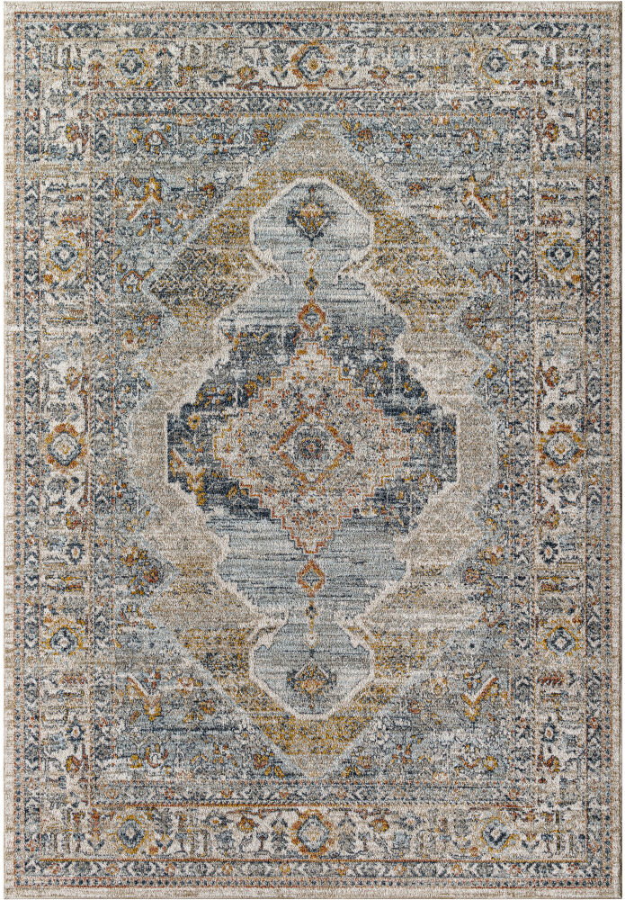 Beckham Machine Woven Rug, by Surya, 1'3.75" length x 1'3.75" width