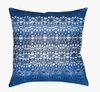 Indigo Blues Accent Pillow, Decorative Pillow by Surya, 20" length x 20" width thumbnail